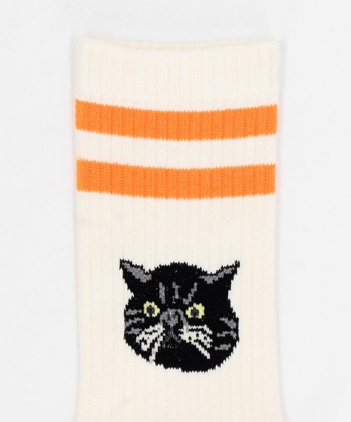“CAT”貓咪圖案襪