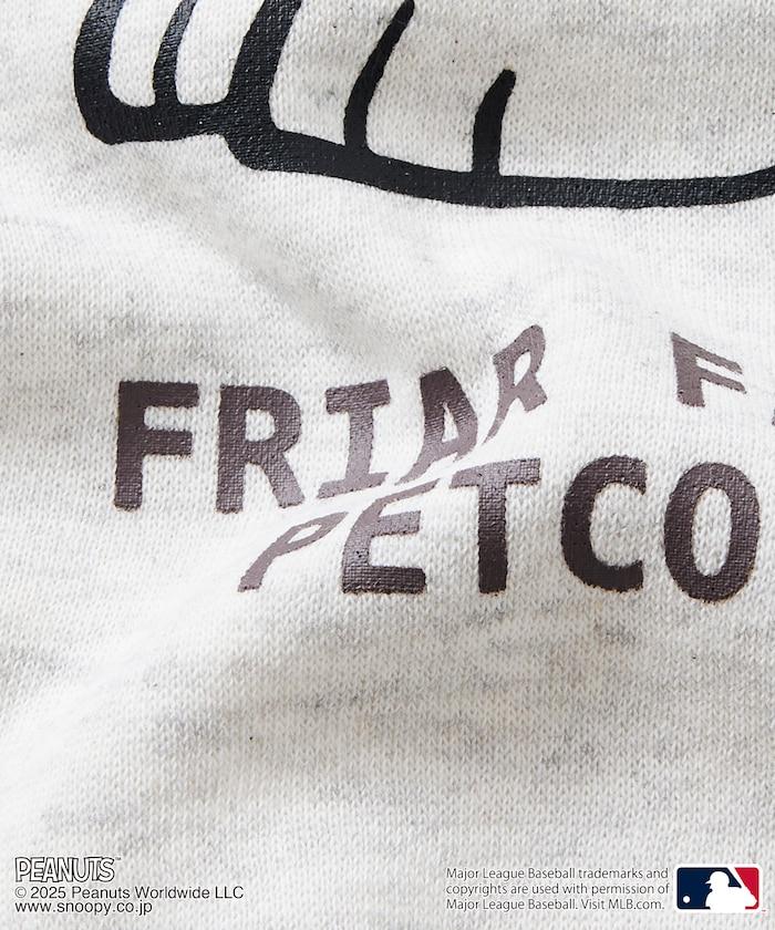 MLB×《PEANUTS》特別款寬鬆版型背部印花圓領衛衣/PADRES