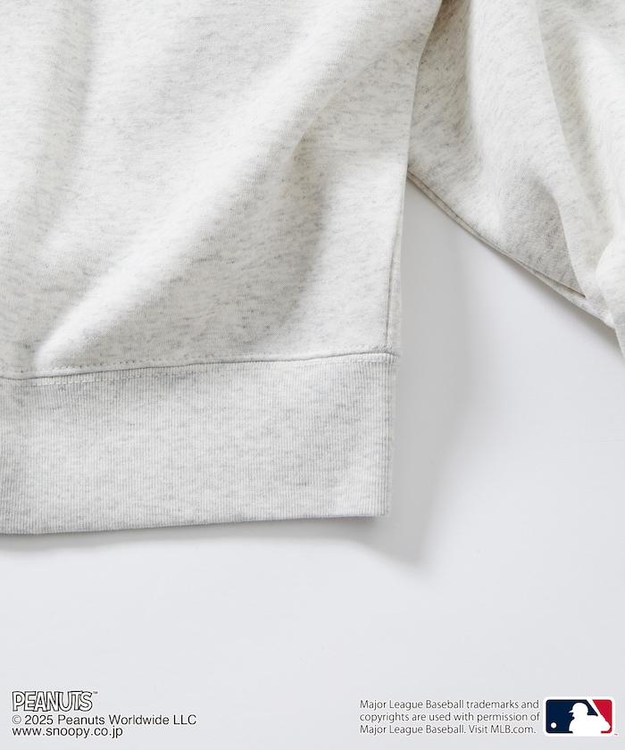 MLB×《PEANUTS》特別款寬鬆版型背部印花圓領衛衣/PADRES