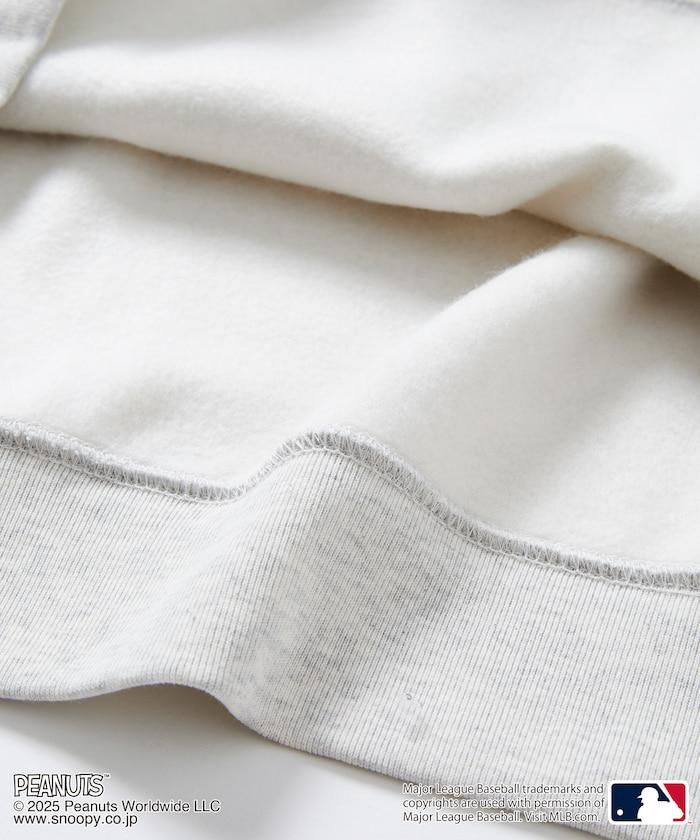 MLB×《PEANUTS》特別款寬鬆版型背部印花圓領衛衣 / Dodgers