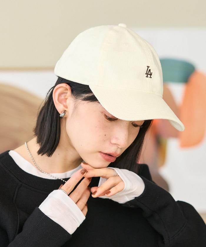 9TWENTY 微型燈芯絨標誌棒球帽