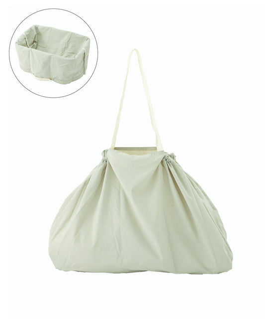 《買い物かごにすっぽり!》折りたたみエコバッグ