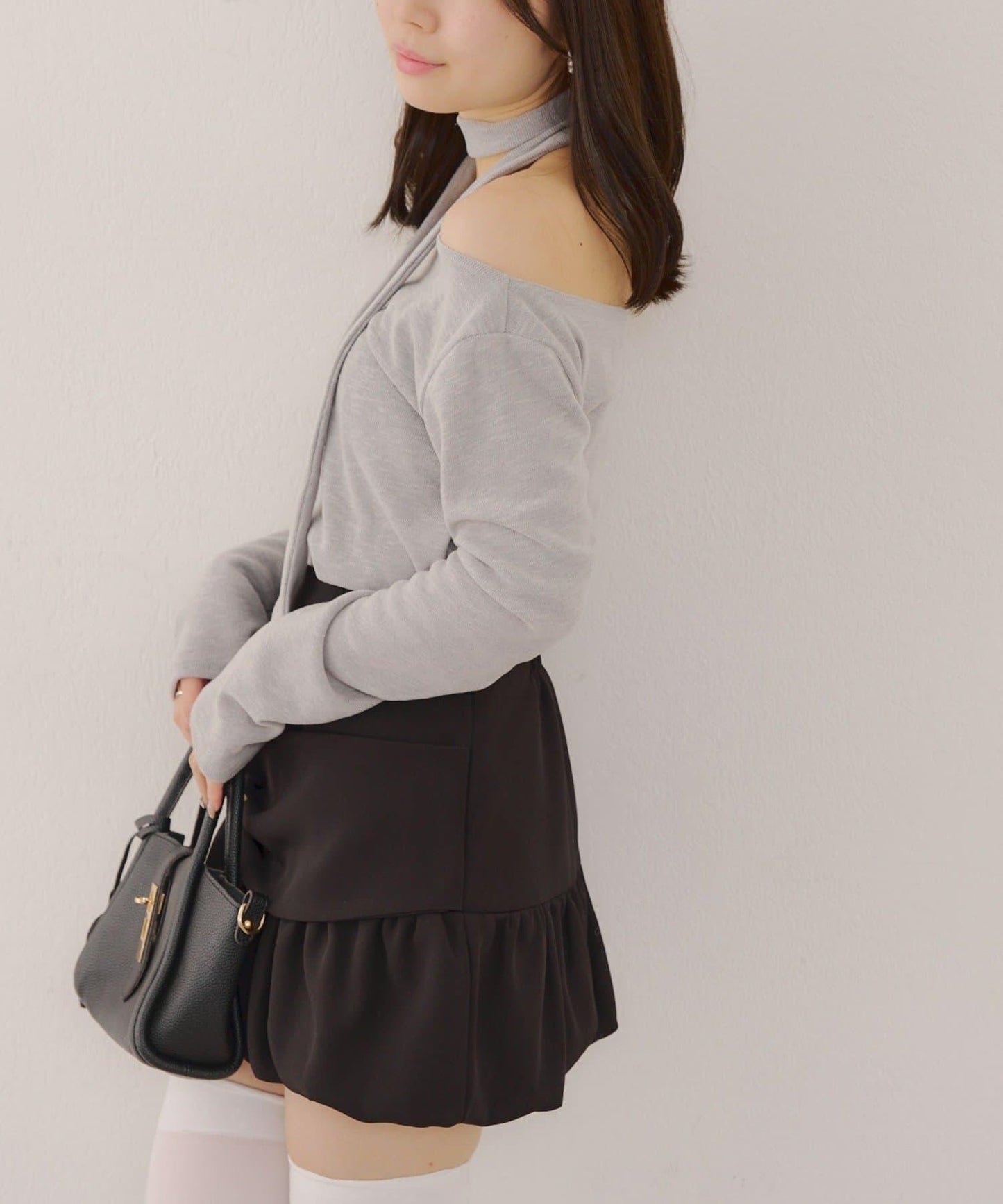 【ゆず@reve.perle_セレクト】帶頸圈三穿上衣