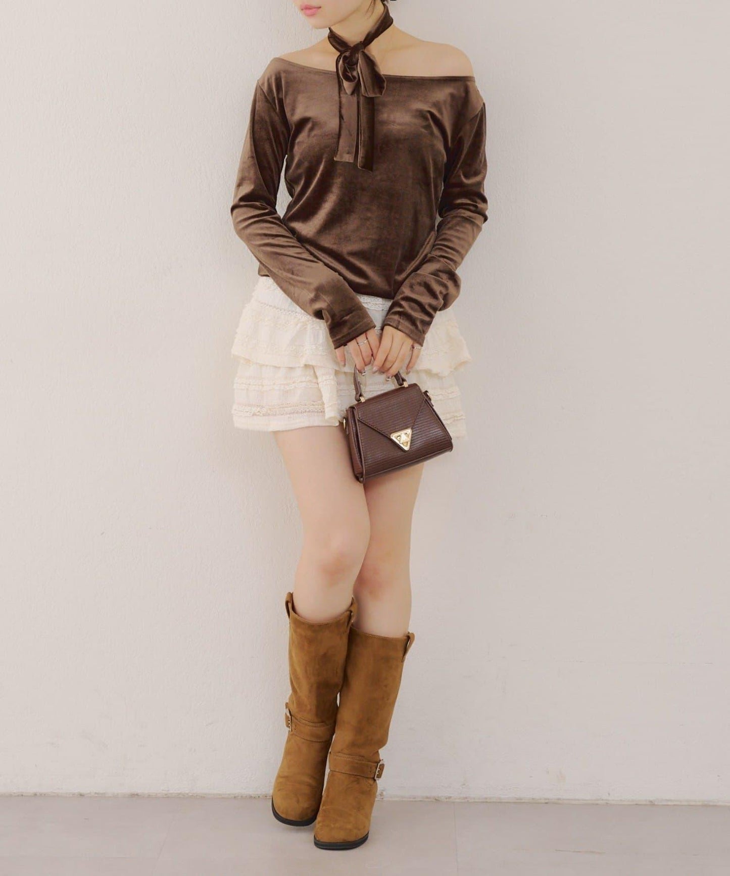 【ゆず@reve.perle_セレクト】帶頸圈三穿上衣