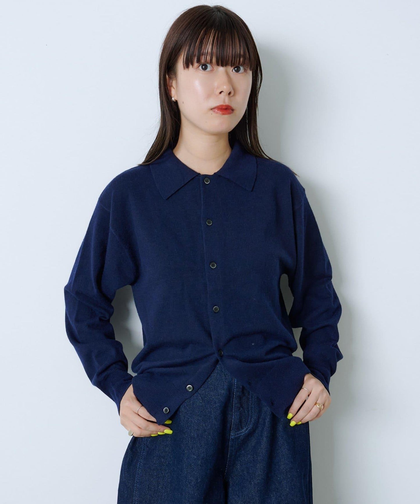 【WHIMSIC】精紡針織襯衫