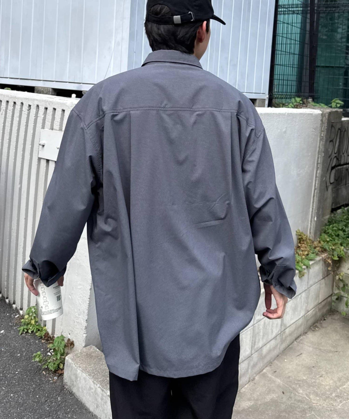 【MOL】寬鬆版型長袖襯衫