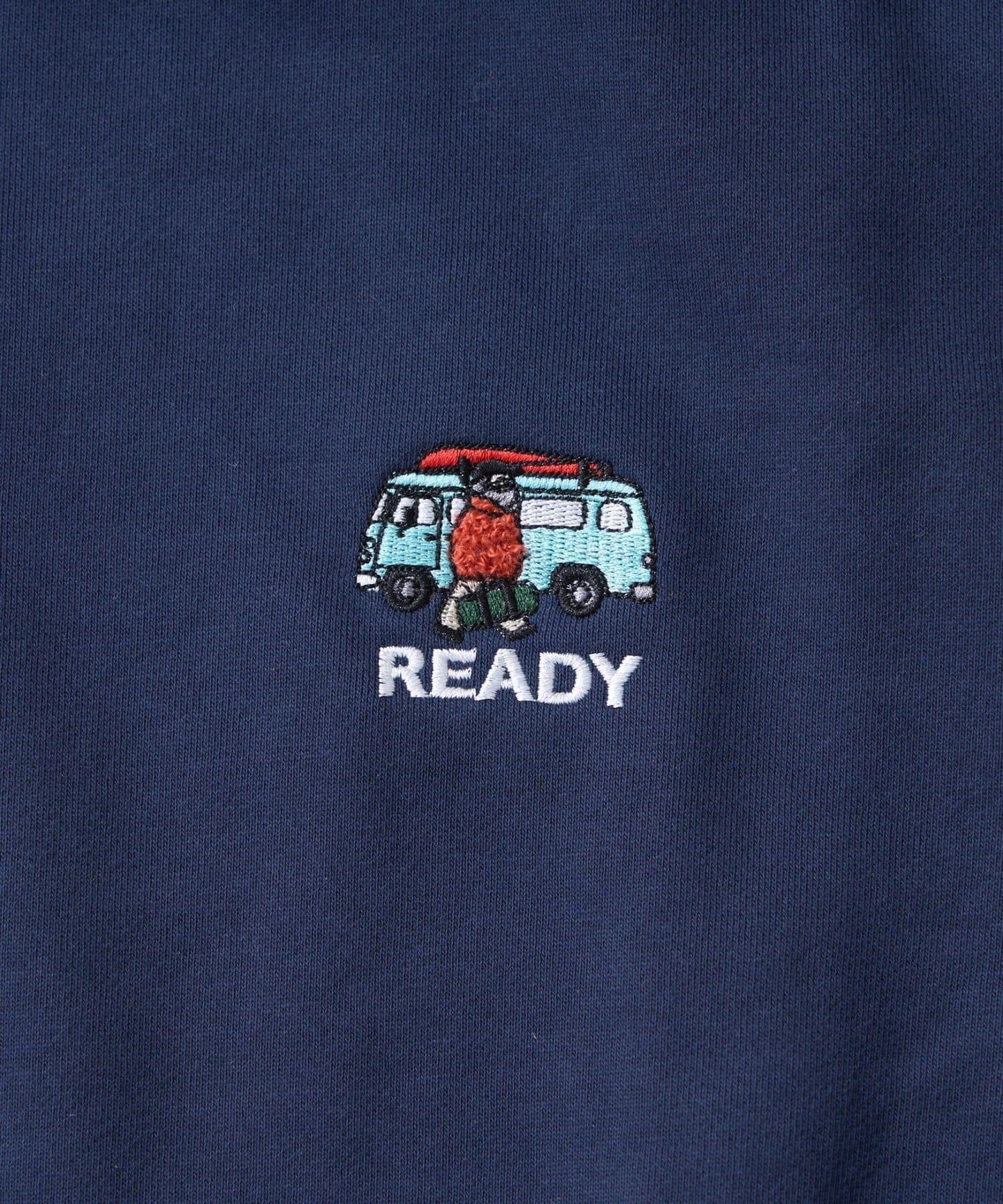 【ojisan】簡約刺繡衛衣圓領衫
