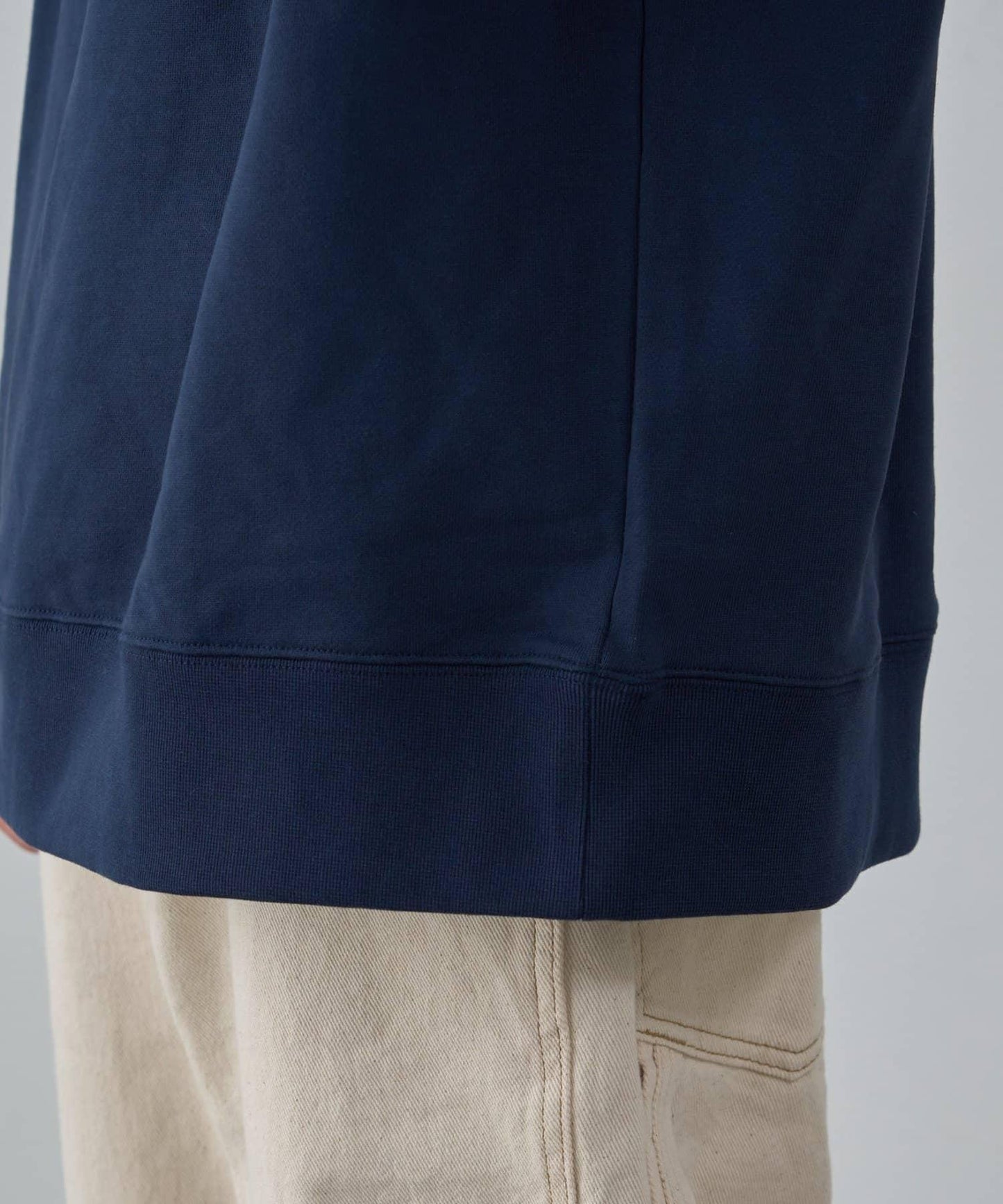 【ojisan】簡約刺繡衛衣圓領衫