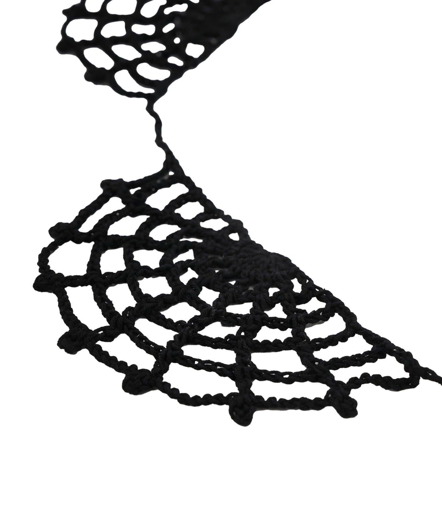 クロッシェ蜘蛛の巣ガーランド/Crochet Halloween