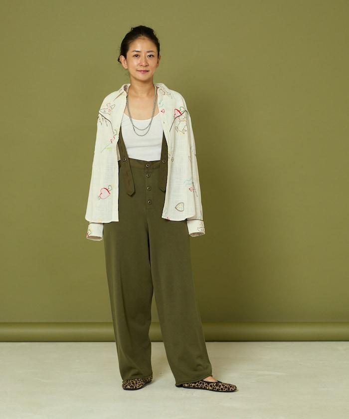圖案刺繡花紋襯衫