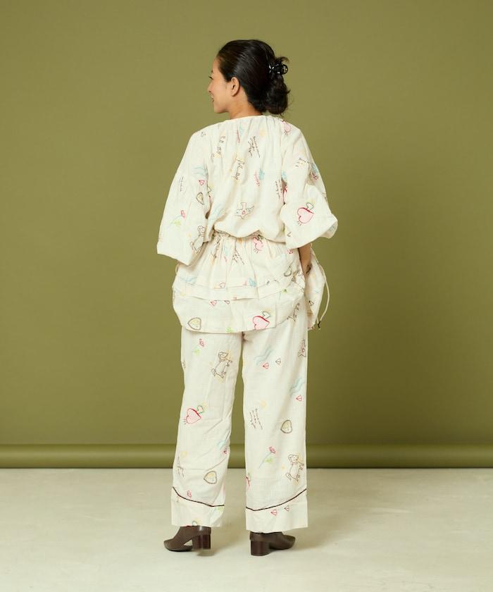圖案刺繡連衣裙