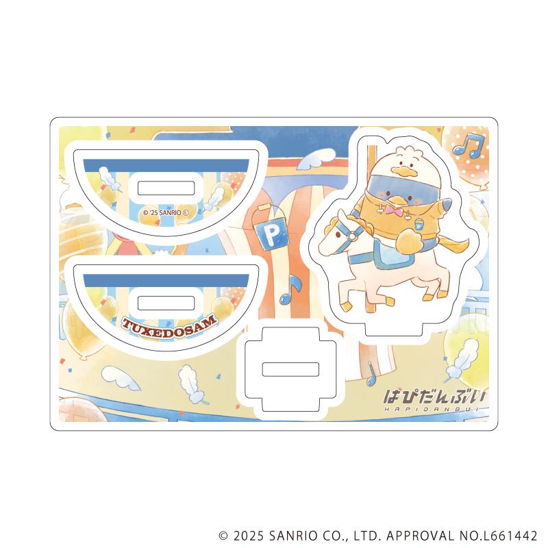 はぴだんぶい_搖擺亞克力立牌33/大耳鴨(GraffArt插畫)