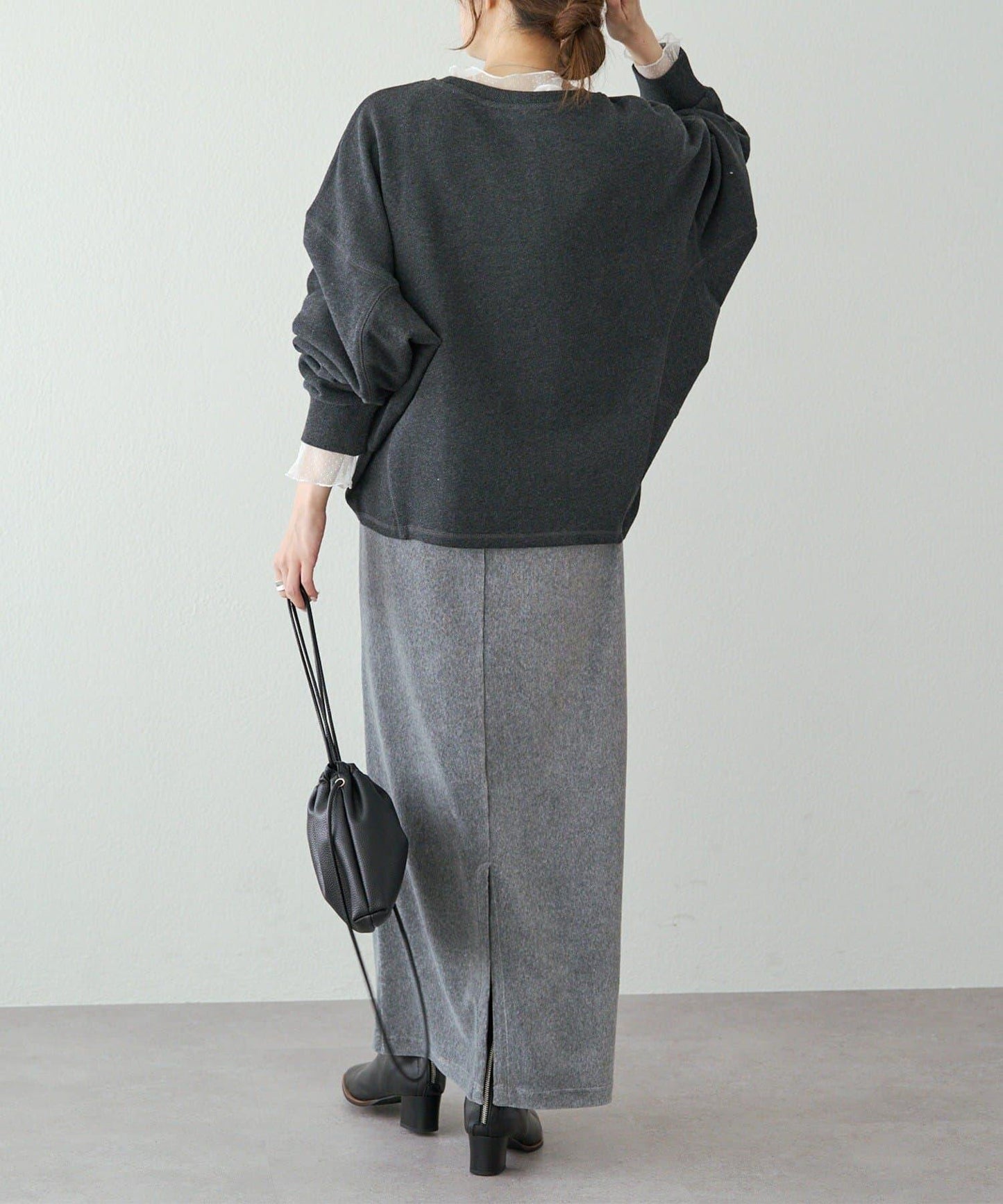 側條紋衛衣套頭衫