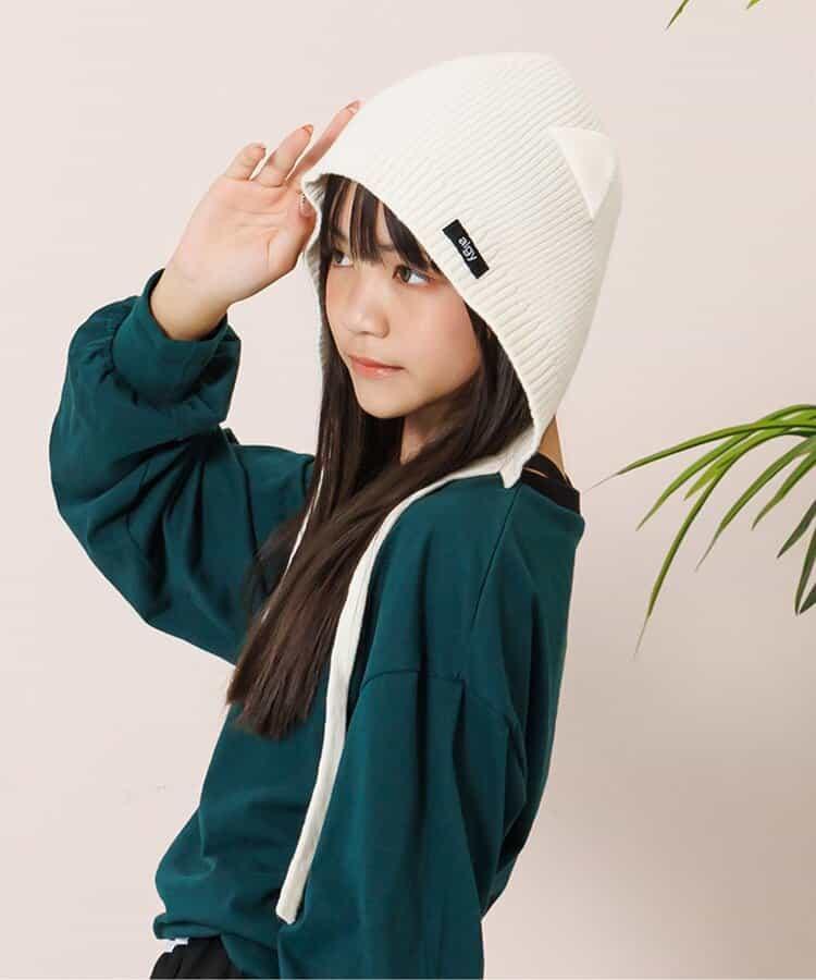貓耳針織帽