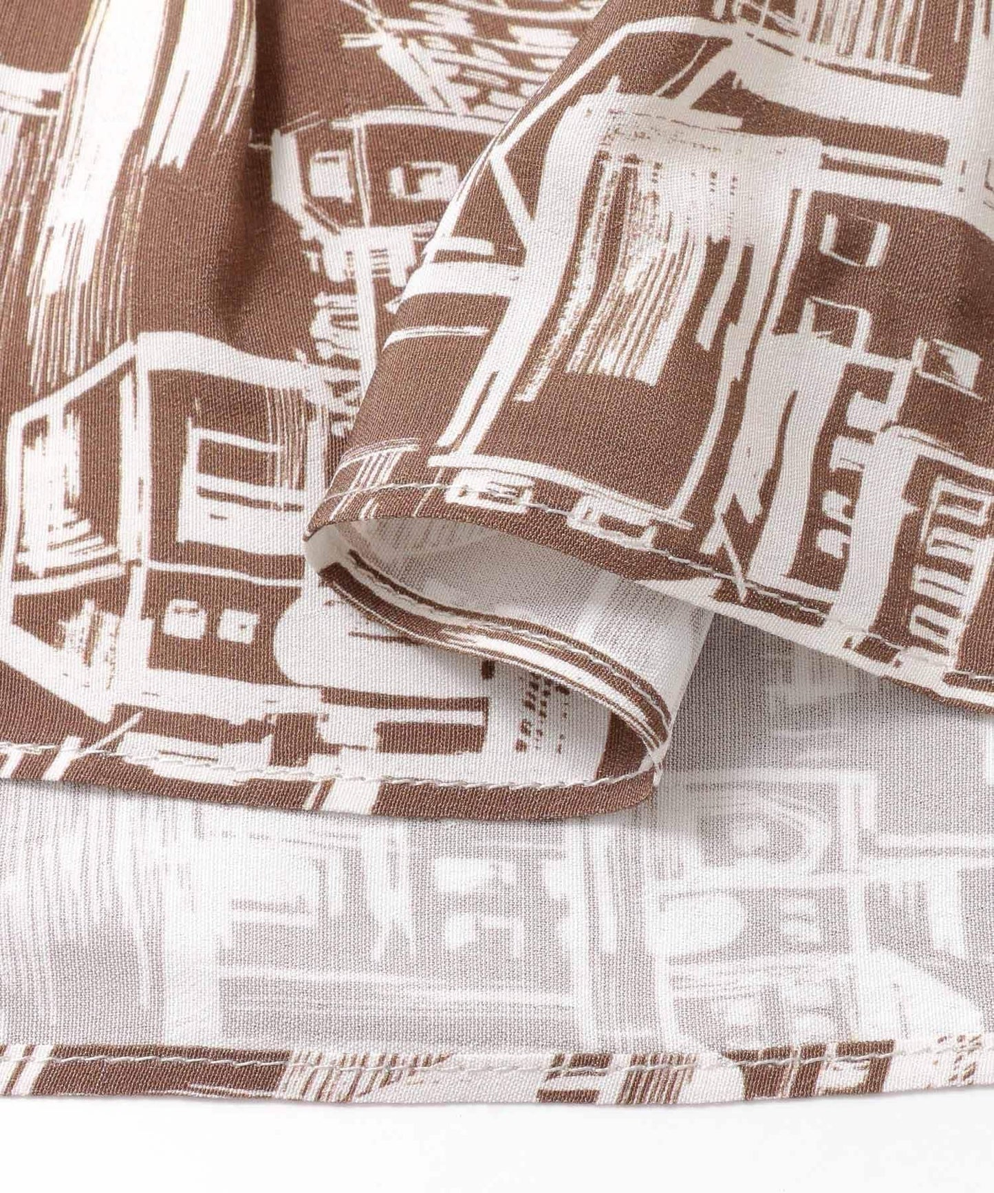 town印花多穿法半身裙∴