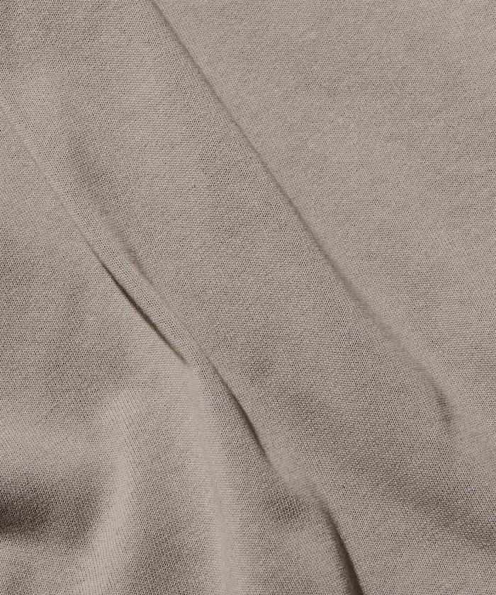 寬鬆版型 USA棉亨利領長袖T恤