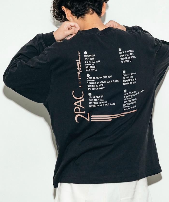 2pac長袖T恤 R U STILL DOWN
