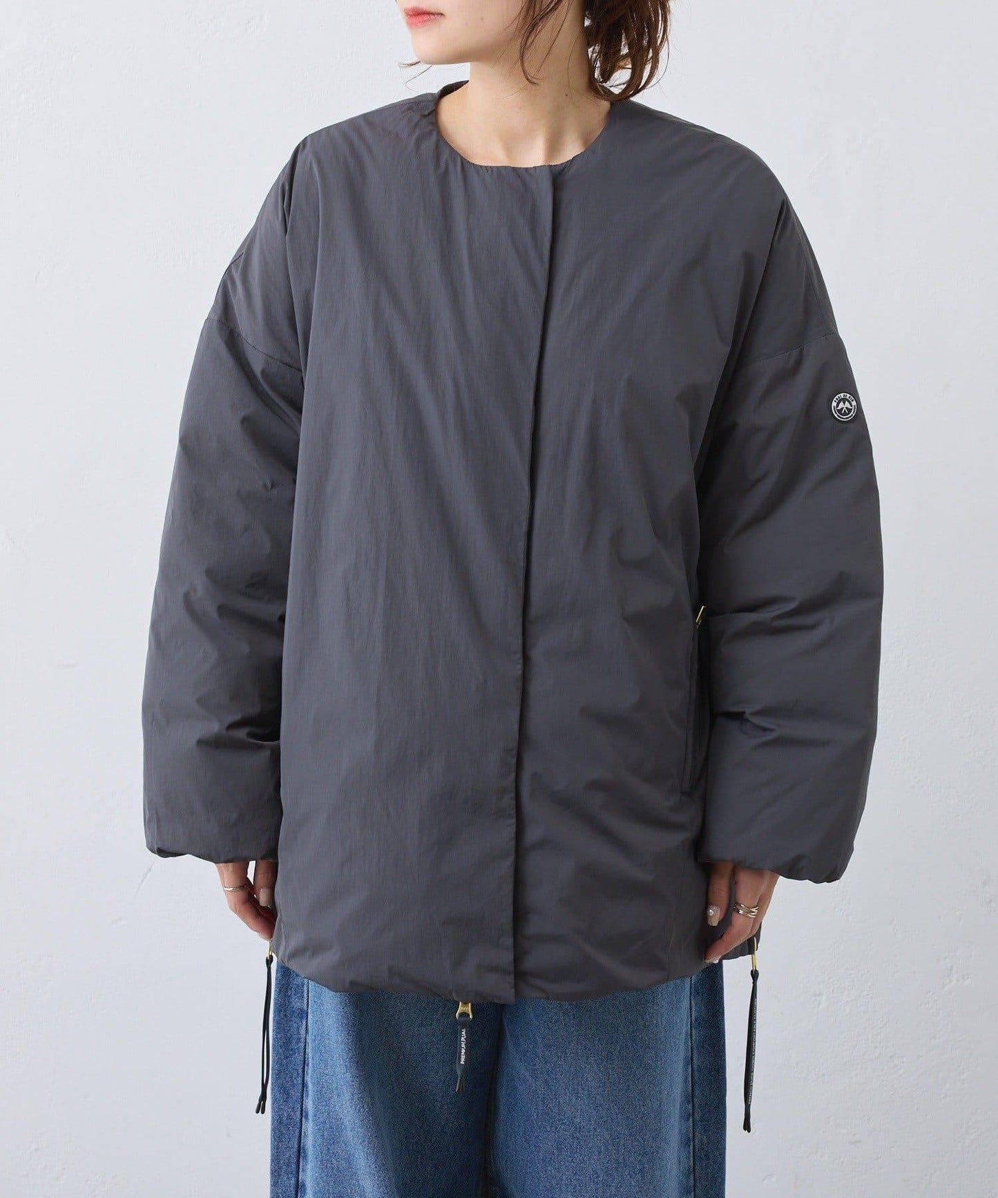 【リバイバル/WEB限定】フレンチダックダウンサイドジップジャケット