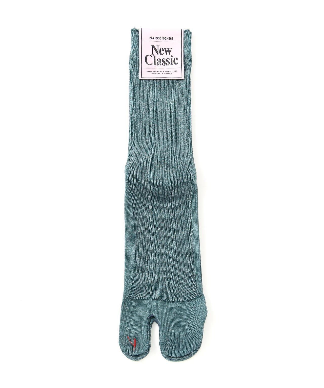 MARCOMONDE(マルコモンド)glitter tabi socks 20/タビソックス