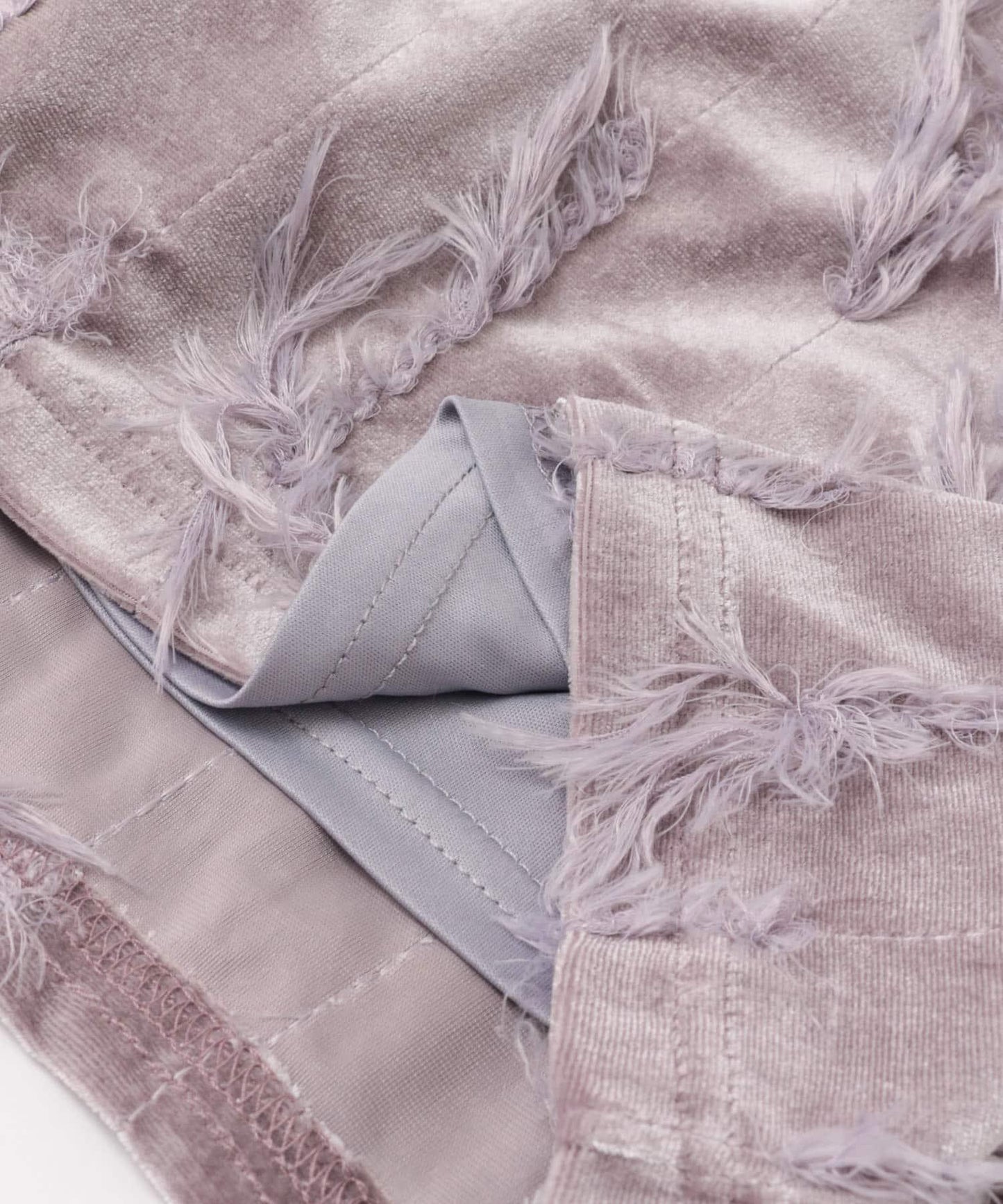 天鵝絨流蘇休閒褲∴