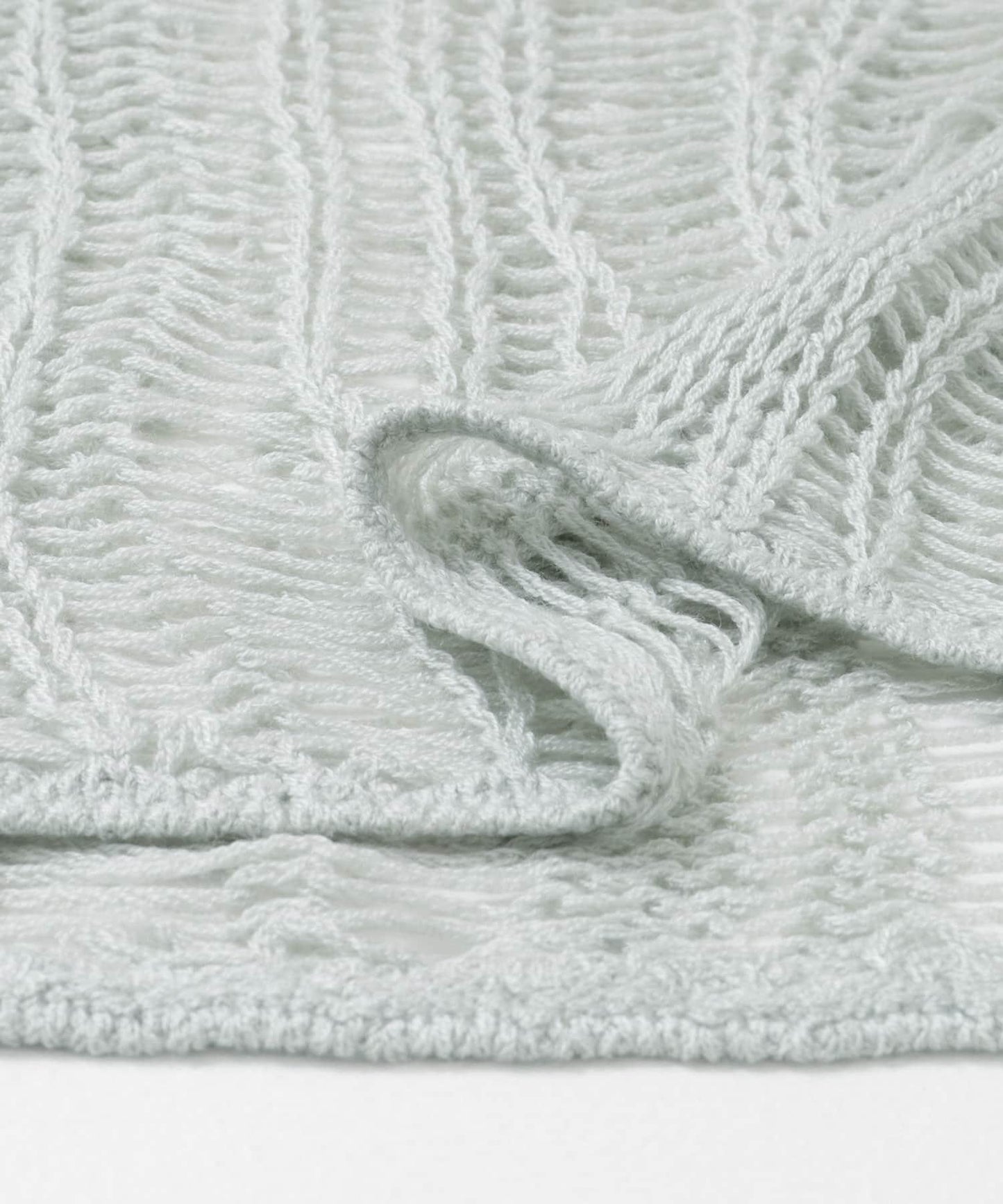 隨機鏤空編織寬鬆針織衫