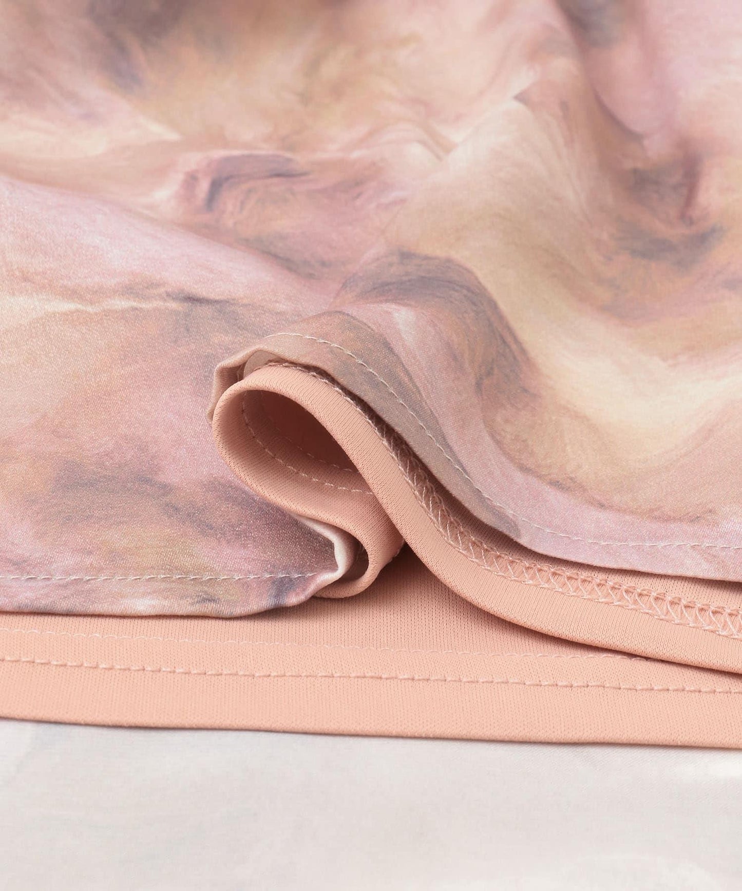 微妙印花長款半身裙