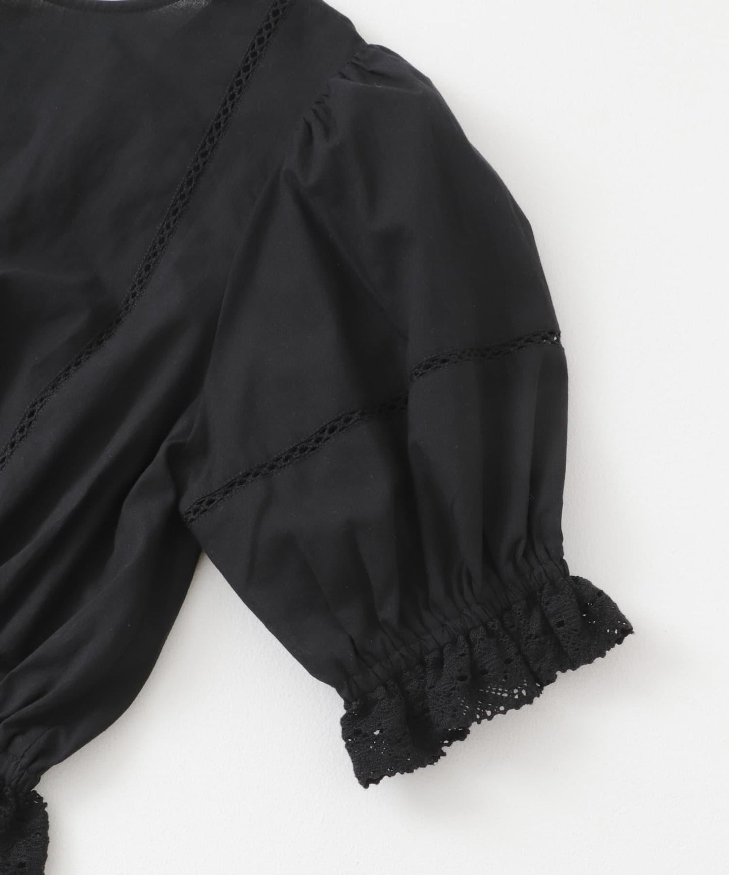 2WAY簡約蕾絲襯衫