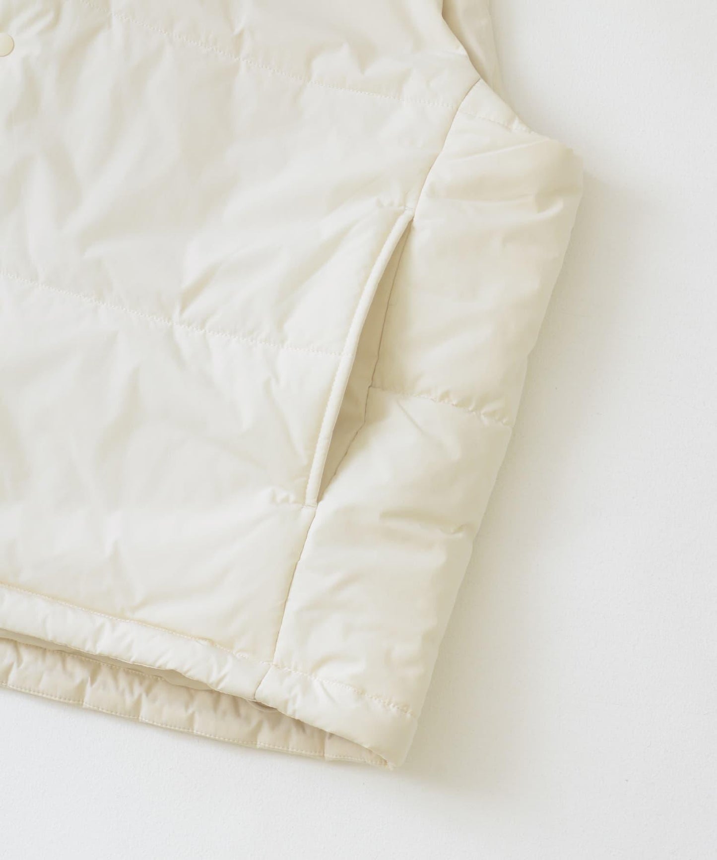 帶抽繩墊肩馬甲