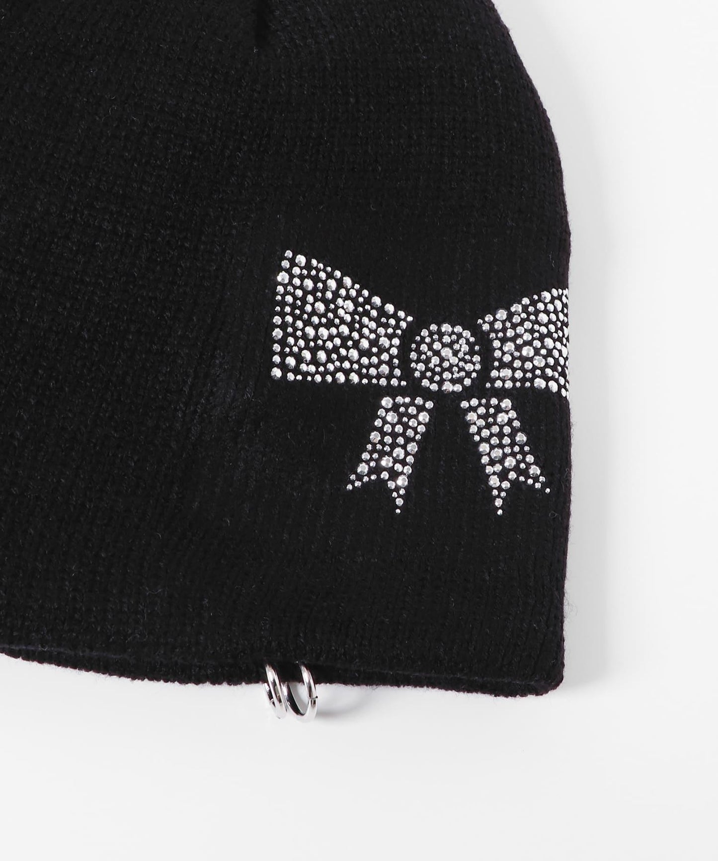 holy number 7 蝴蝶結針織帽