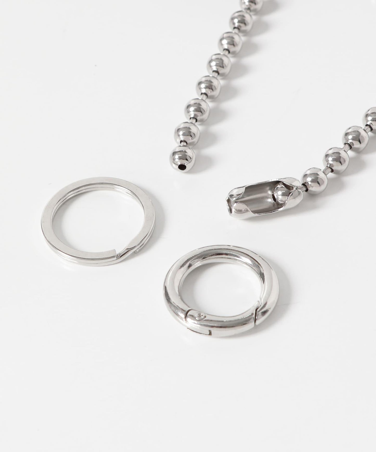 網紗蝴蝶結珍珠鑰匙鏈