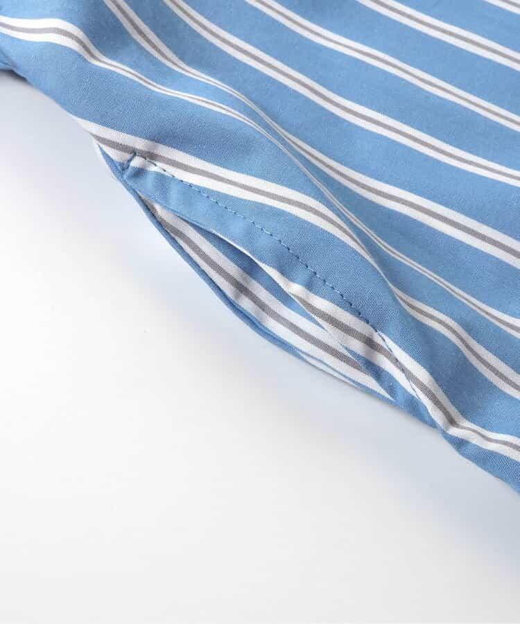 無領襯衫連衣裙