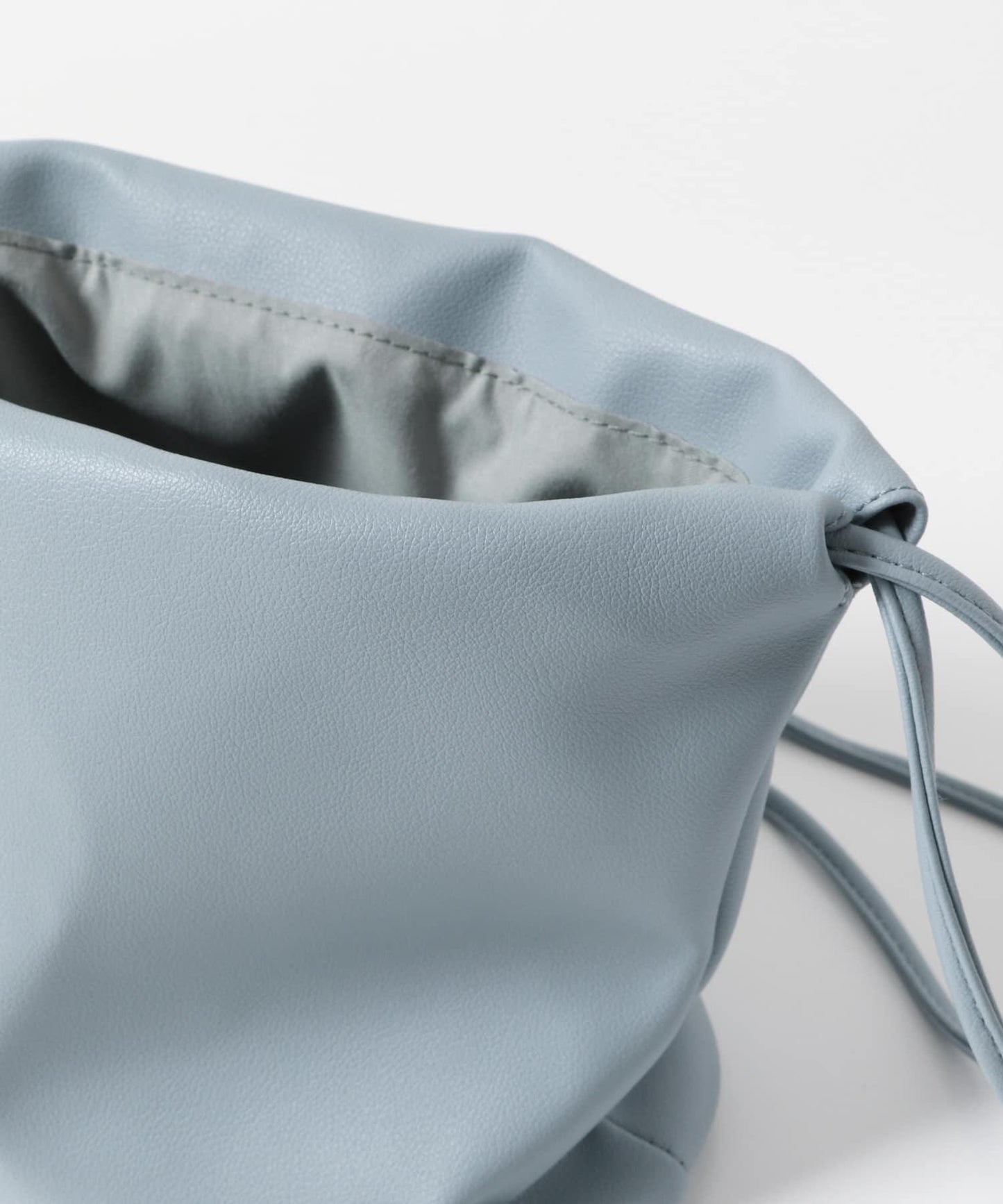 圓形束口單肩包