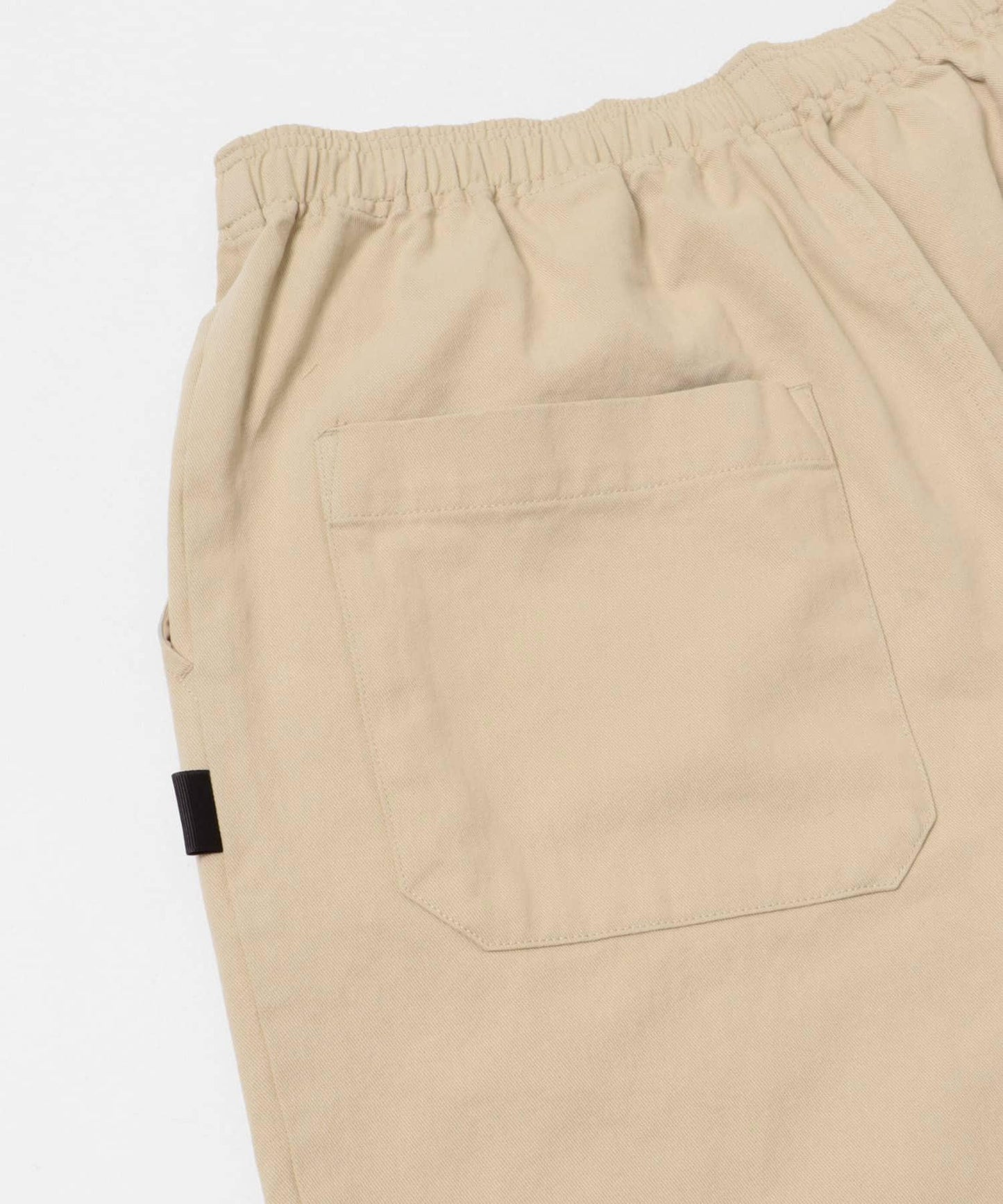 基礎寬鬆休閒斜紋棉布長褲