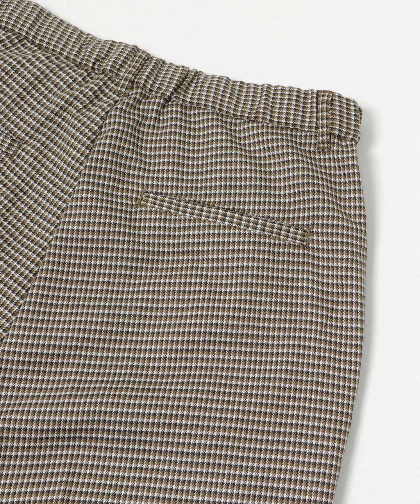 槍俱樂部格紋錐形褲