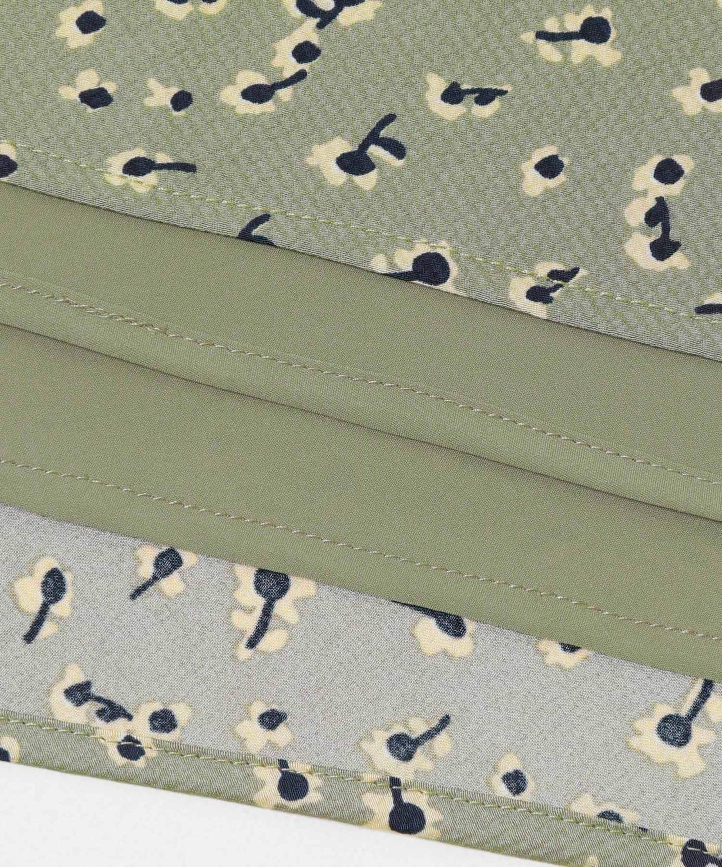 緞面花卉美人魚裙