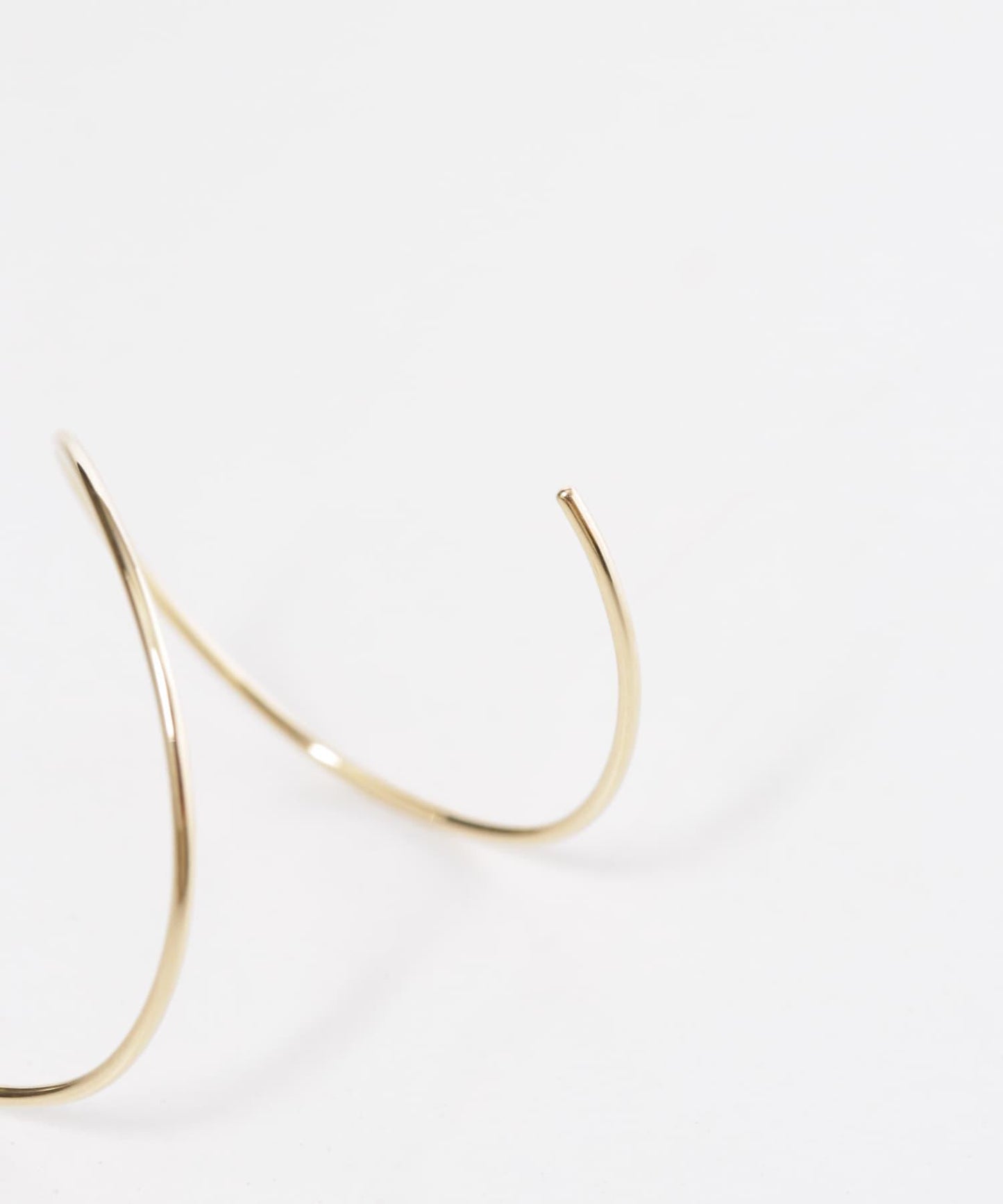 decor『デコール』 18K螺旋耳釘