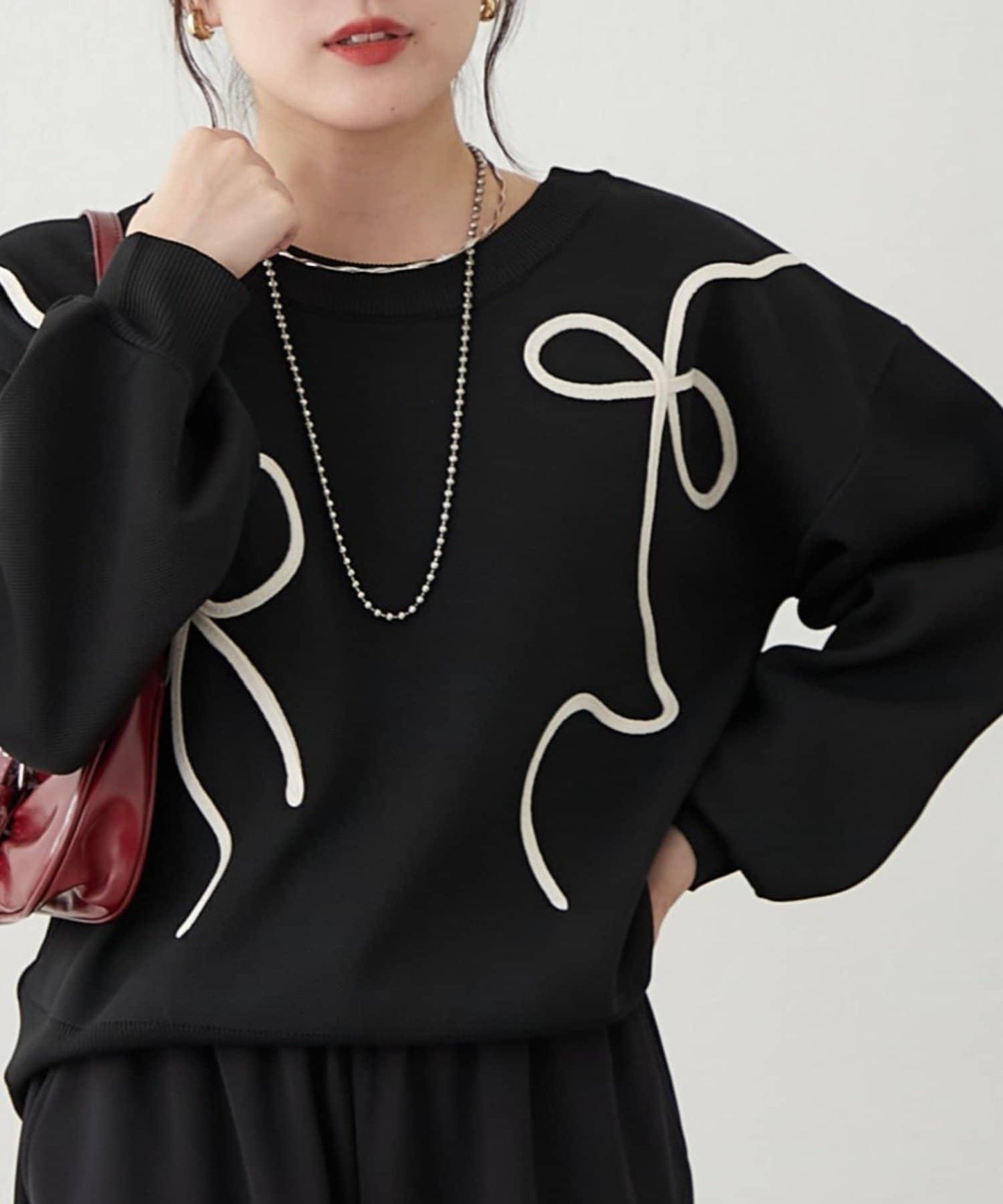 【前後兩穿】繩繡花開衫