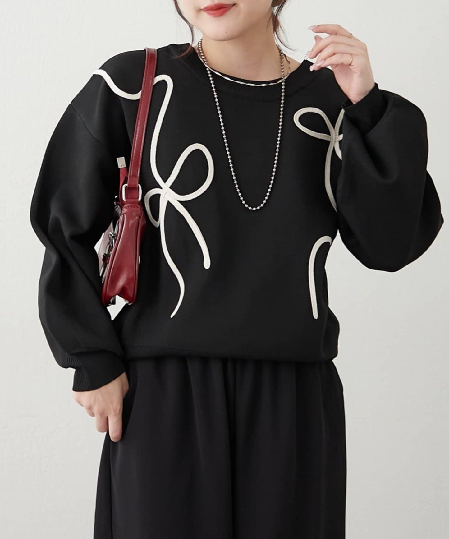 【前後兩穿】繩繡花開衫