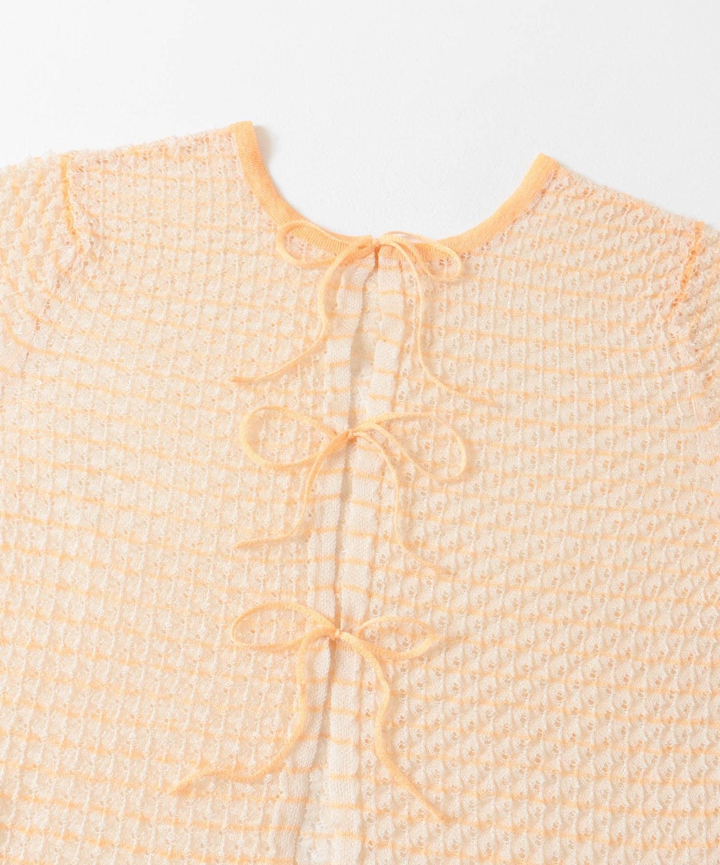 2WAY立體感透視針織衫