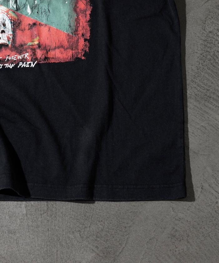 【限定】復古風 Slipknot 背面印花長袖T恤