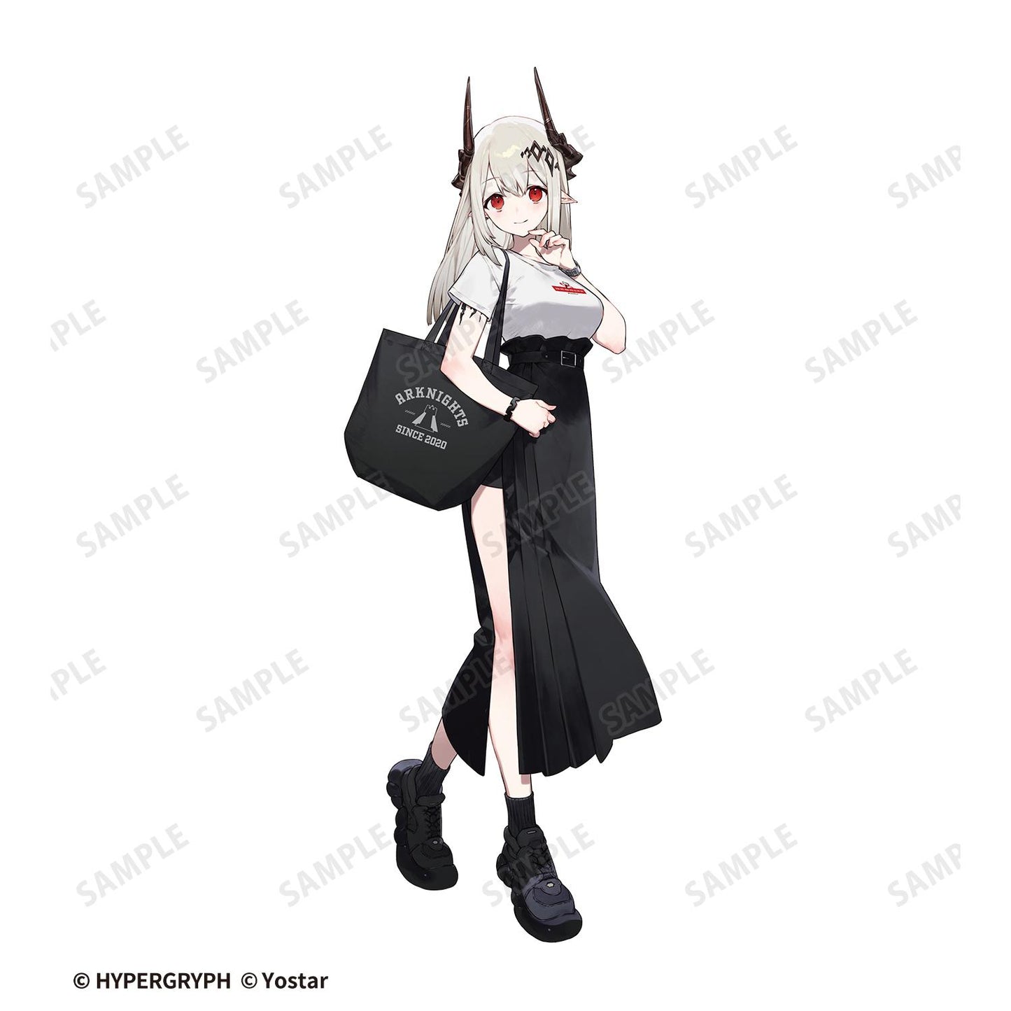《明日方舟》_(尺碼/XXL)_瑪德洛克 購物款 女士T恤