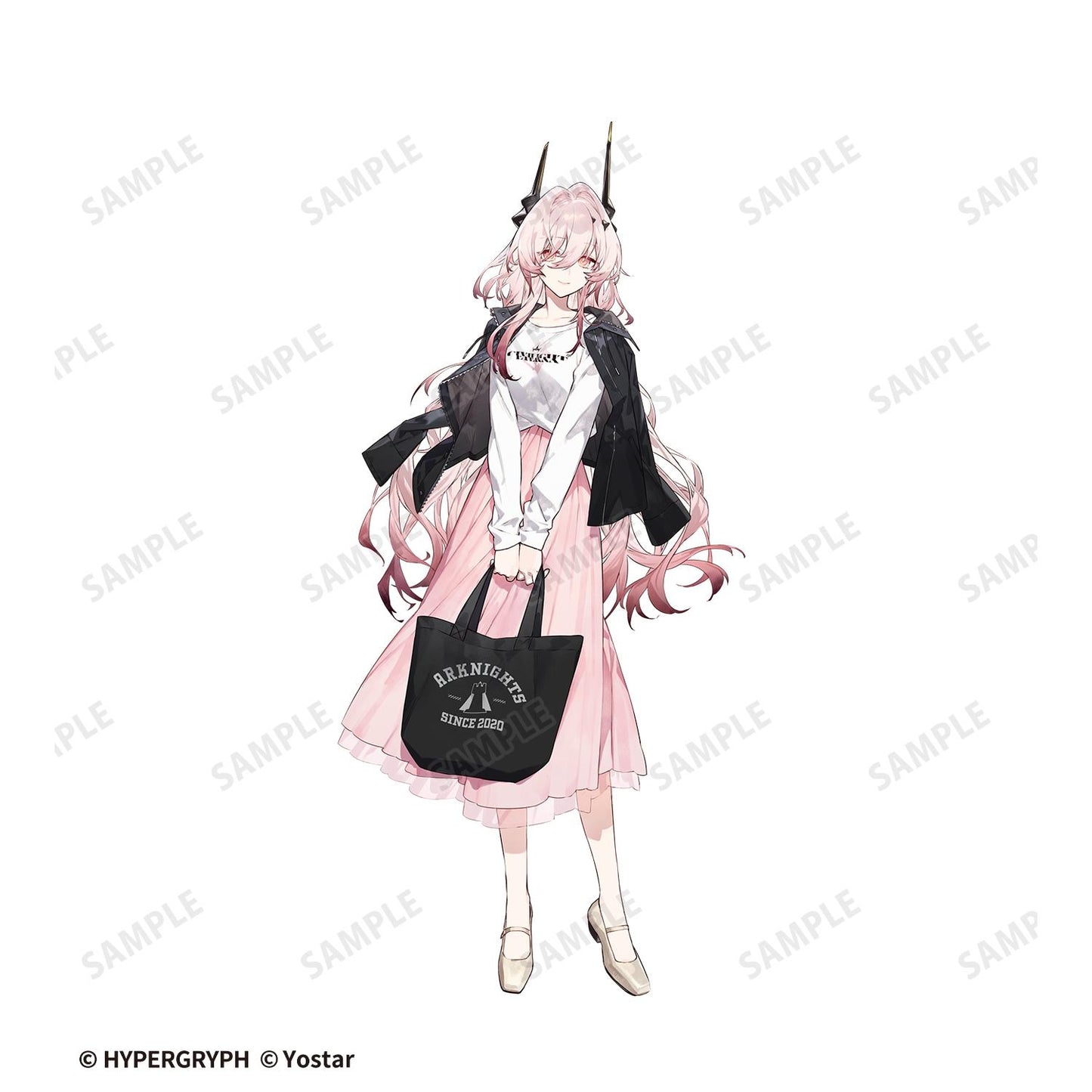 《明日方舟》_(尺碼/S)_希維萊特·永恆 購物ver. 寬鬆版型長袖T恤男女同款