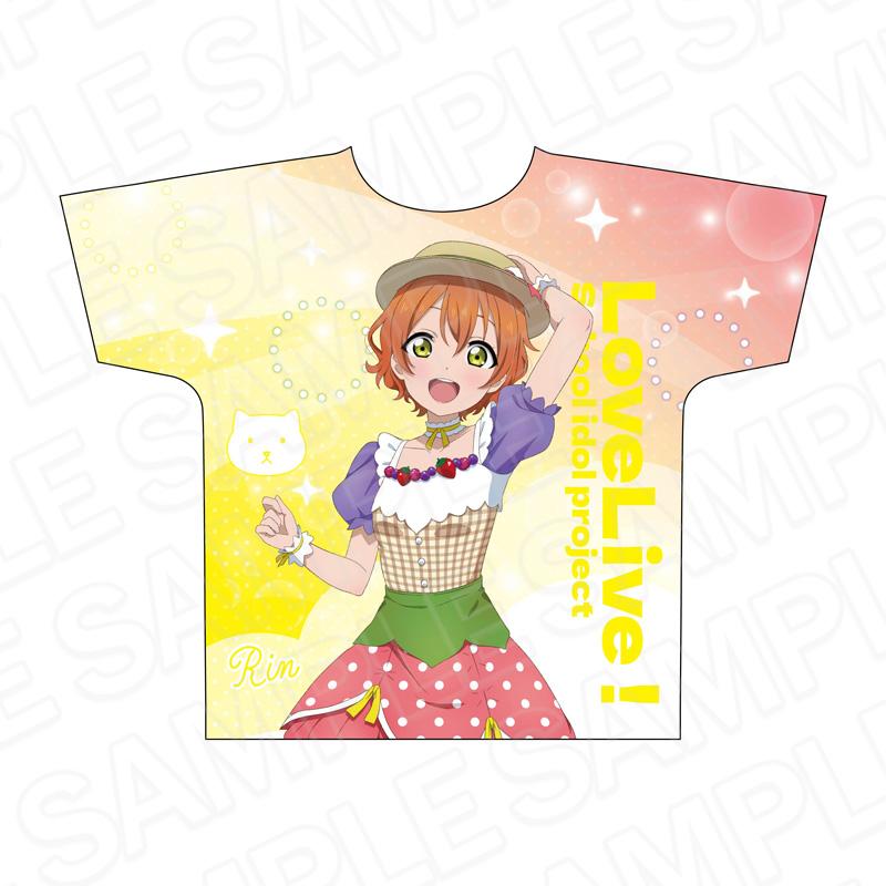 LoveLive! 全幅印花T恤 星空凜 Cafe party ver