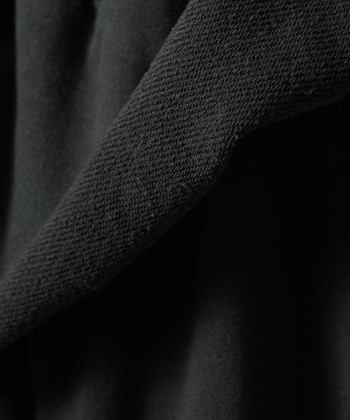 荷葉邊拼接內裡毛圈衛褲