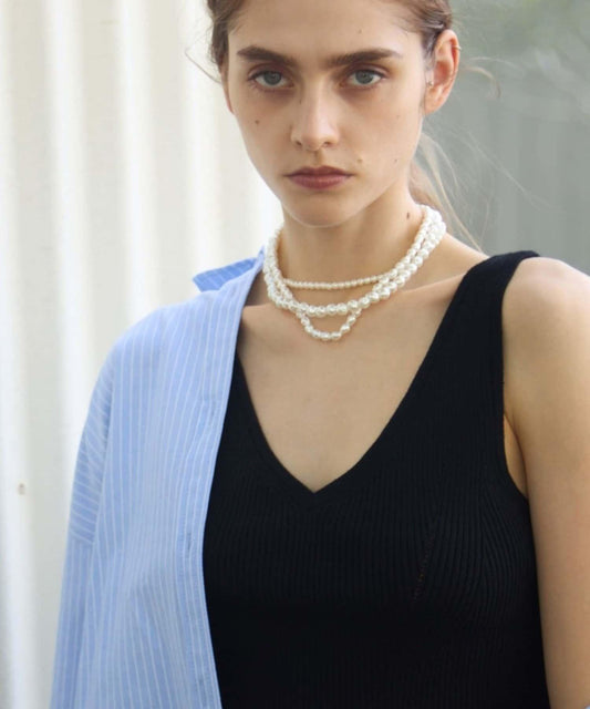 【AW】3件套珍珠短項鍊