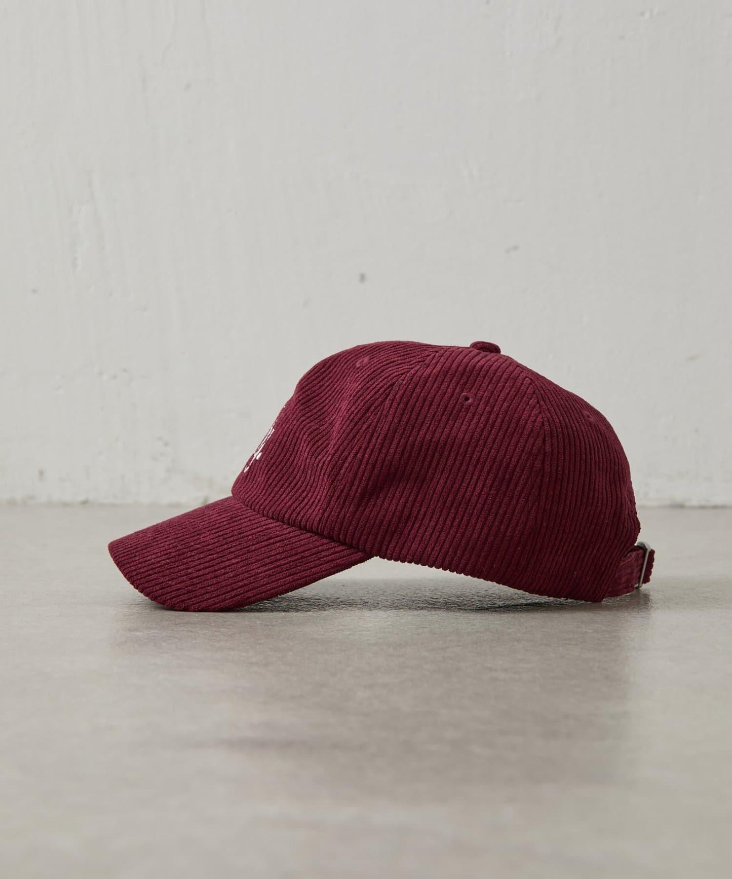 【AW】燈芯絨刺繡棒球帽
