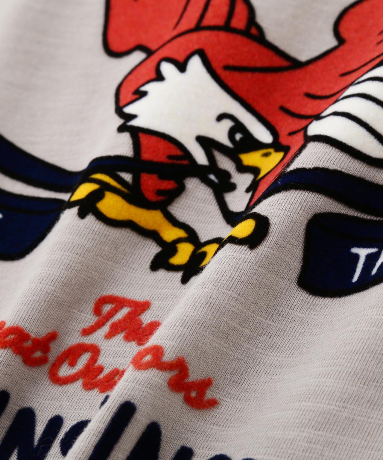 H.V. EAGLE 斜紋長袖T恤