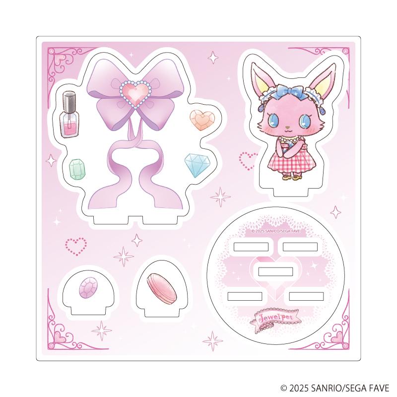 《寶石寵物》亞克力立牌 06/露娜(GraffArt插畫)
