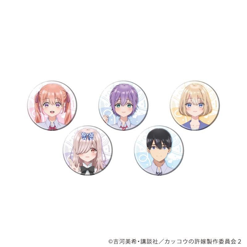 《杜鵑婚約》Season2_徽章01/全套收藏(共5款)(官方插畫)【全套/5個裝】