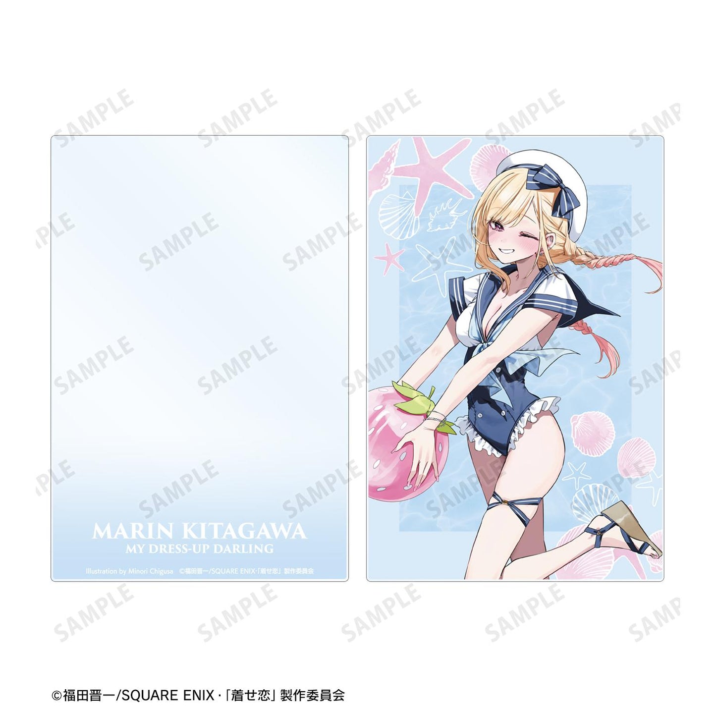 《更衣人偶墜入愛河》 千種美乃利插畫 喜多川海夢 水手泳裝ver. 亞克力擺件